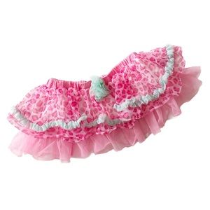 💚 Pink Leopard Skirt